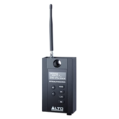 ALTO Stealth Wireless MKII UHF Stereo Wireless Audio System for Active Speakers with Transmitter and 2 Receivers, 2 XLR Ins, Expandable
