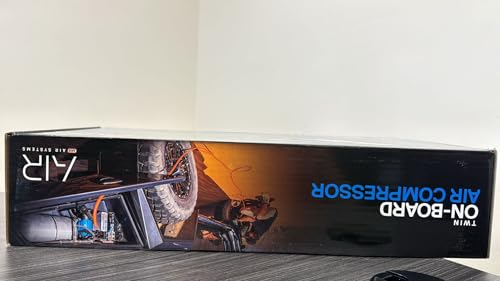 ARB CKMTA12 '12V' On-Board Twin High Performance Air Compressor, Ideal for Air Lockers Locking Differentials, Tire Inflator, Air Horn, Air Tools and Pneumatic Tools.