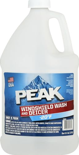 PEAK (PWN0H3) -20°F DE-ICER Windshield Washer Fluid - 1 Gallon
