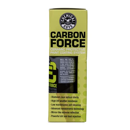 Chemical Guys WAC232 Carbon Force Ceramic Protective Paint Coating System, Includes 1 Carbon Force (1 fl oz), 3 MircoSuede Applicators