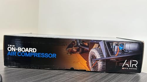 ARB CKMTA12 '12V' On-Board Twin High Performance Air Compressor, Ideal for Air Lockers Locking Differentials, Tire Inflator, Air Horn, Air Tools and Pneumatic Tools.