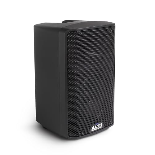 ALTO TX408 350W 8" Powered PA Speaker with Bluetooth, 2-Channel Mixer, Line Level for Mobile DJs and Musicians, for Small Venues, Rehearsals and Events