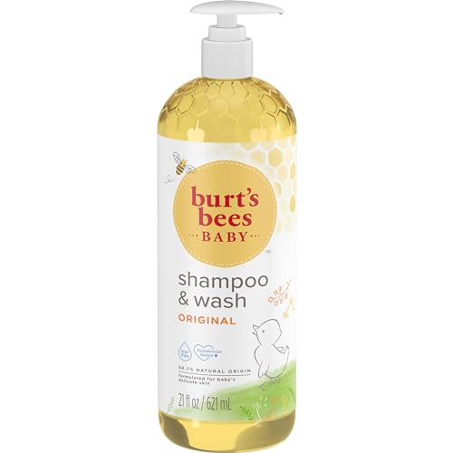 Baby Shampoo & Wash, Burt's Bees Tear Free Soap, Baby Care, Original, 21 Ounce (Packaging May Vary)