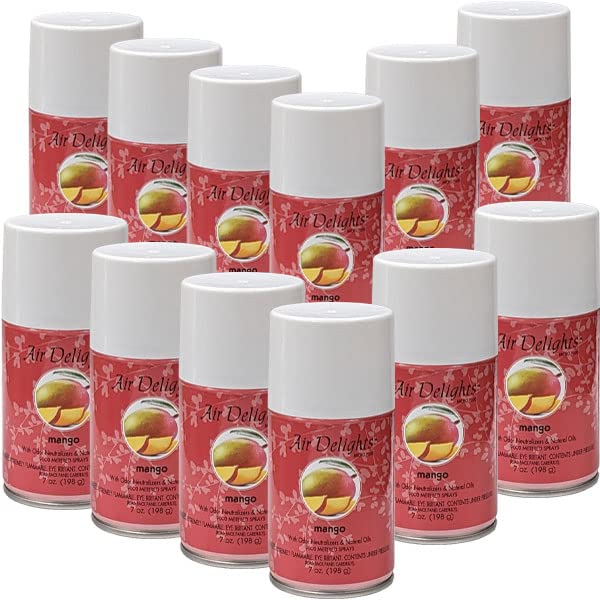 Air Delights Mango Micro 9000 Air Freshener Refill, 7oz (Case of 12)