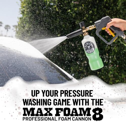 Chemical Guys EQP_312 TORQ Professional Max Foam 8 Cannon & Honey Dew Snow Foam Soap Kit, Safe for Cars, Trucks, SUVs, RVs & More, 128 fl oz (1 Gallon)