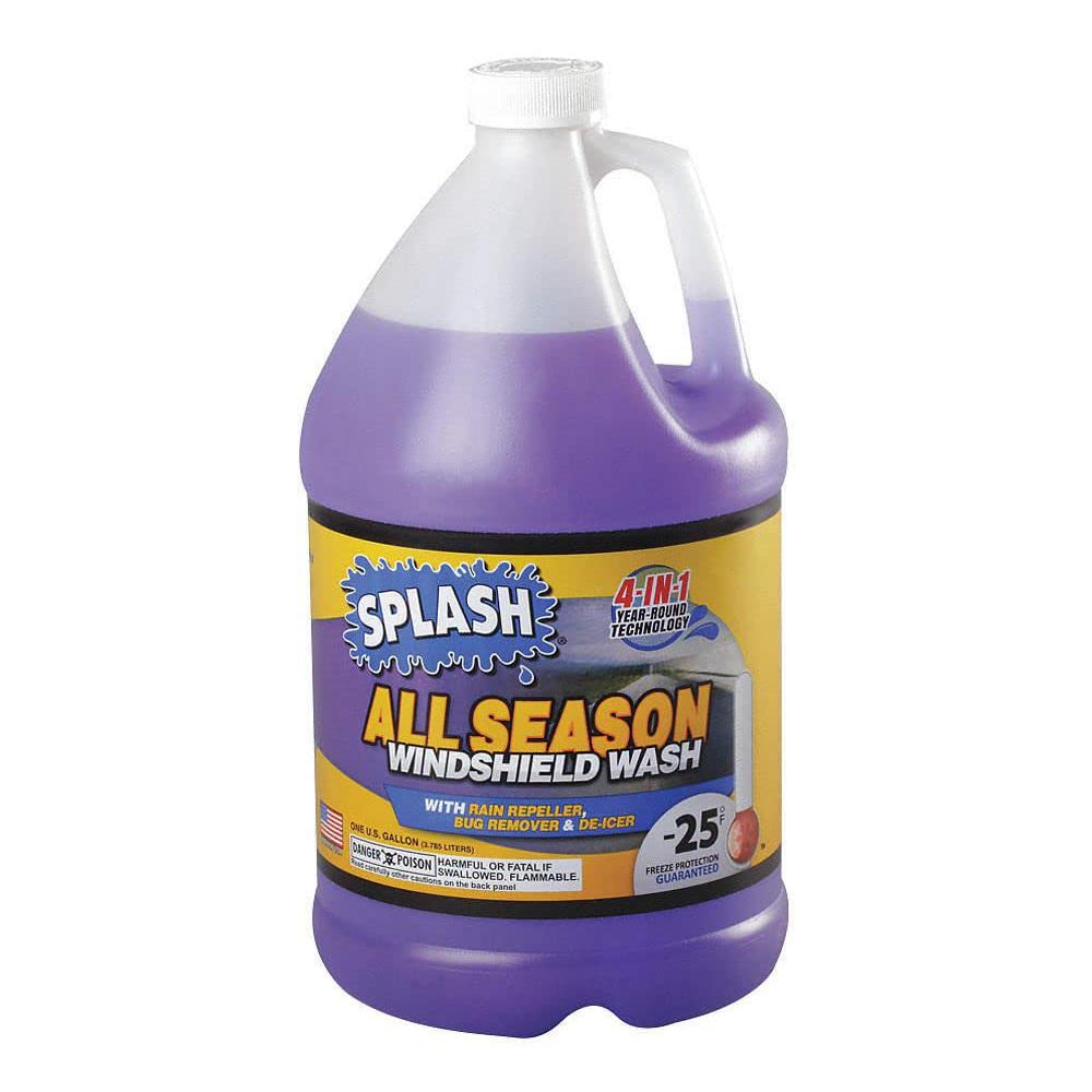 Splash 234192-T35 Windshield Washer Fluid, 1 Gal., Purple