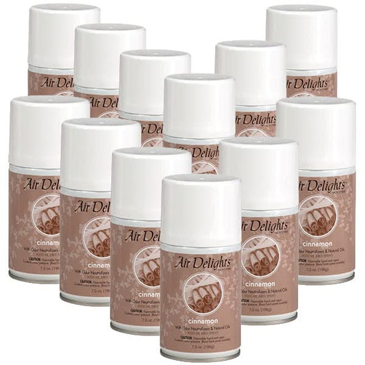 Air Delights Cinnamon Micro 9000 Air Freshener Refill, 7oz (Case of 12)