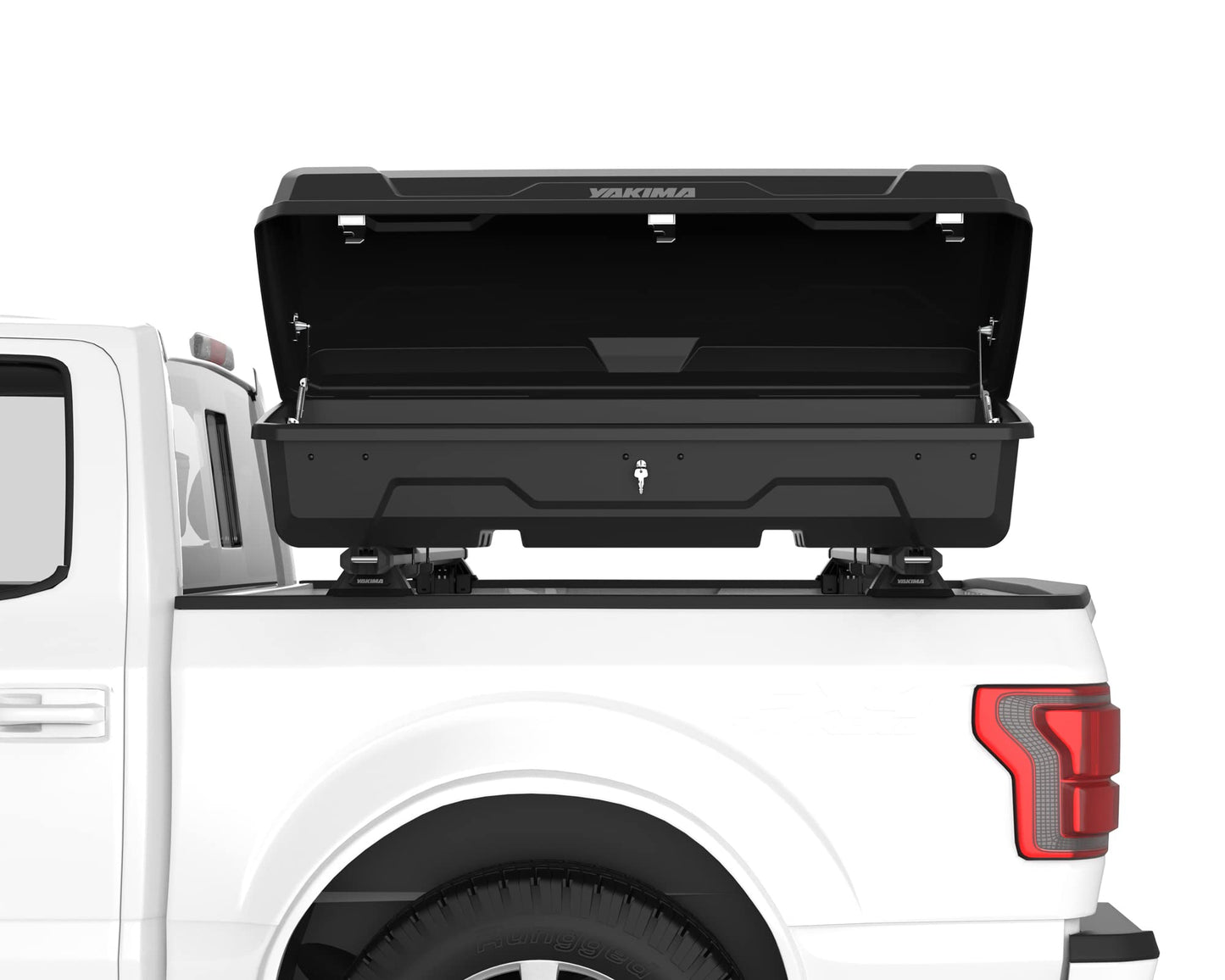 Yakima Hard Shell Cargo Box, Vehicle Rooftop Travel & Storage Gear Case, Carrier for Cartop or Truck Bed, 10 Cubic Feet, DeepSpace 10, Black