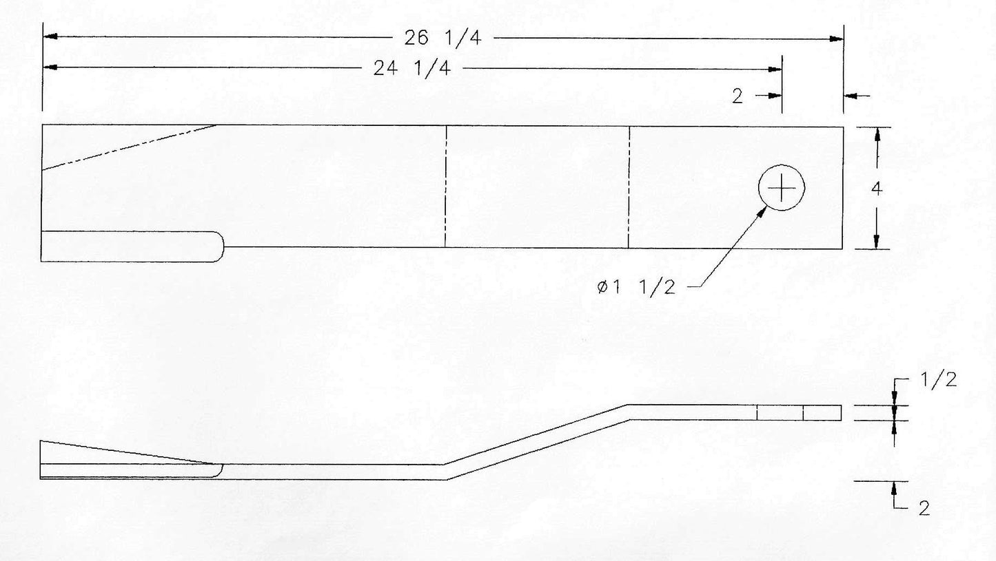 8588 Servis/Rhino Blade Pair