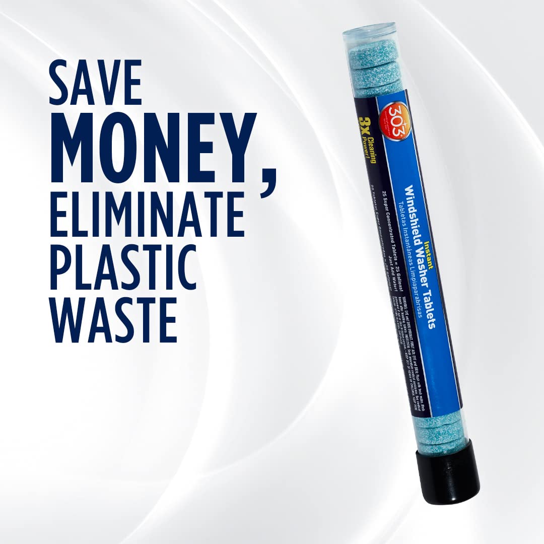 303 Products (230371-25PK) Instant Windshield Washer, 25 Tablet (Pack of 25)