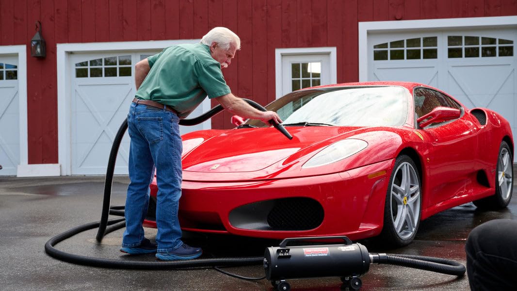 MetroVac MB-3CDSWB Air Force Master Blaster, Car & Motorcycle Vacuum Cleaner, Dryer w/ Accessories, Powerful Air Duster, Car Cleaner, Wall Bracket