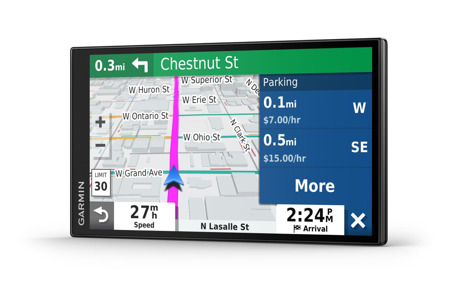 Garmin DriveSmart 65 with Amazon Alexa, Built-in Voice-Controlled GPS Navigator with 6.95” High-Res Display