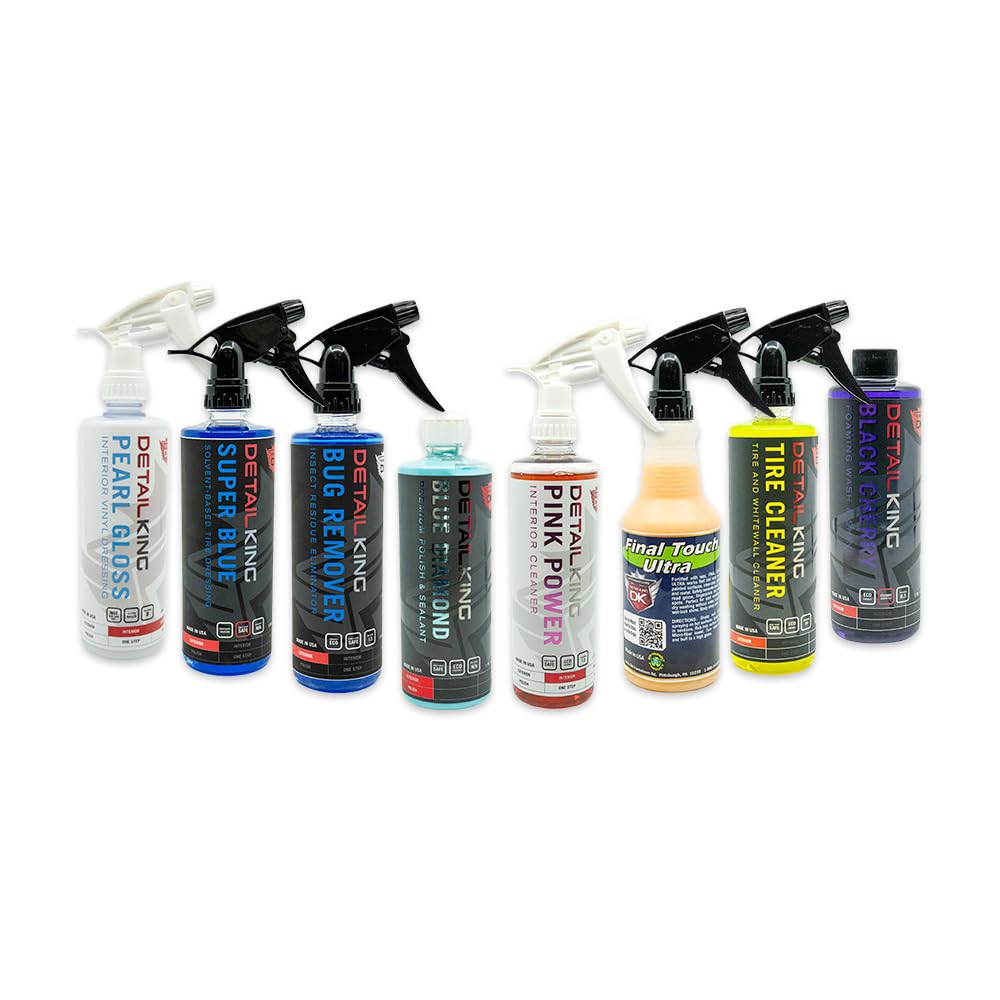 Detail King Deluxe Car Care Kit Gift Bucket