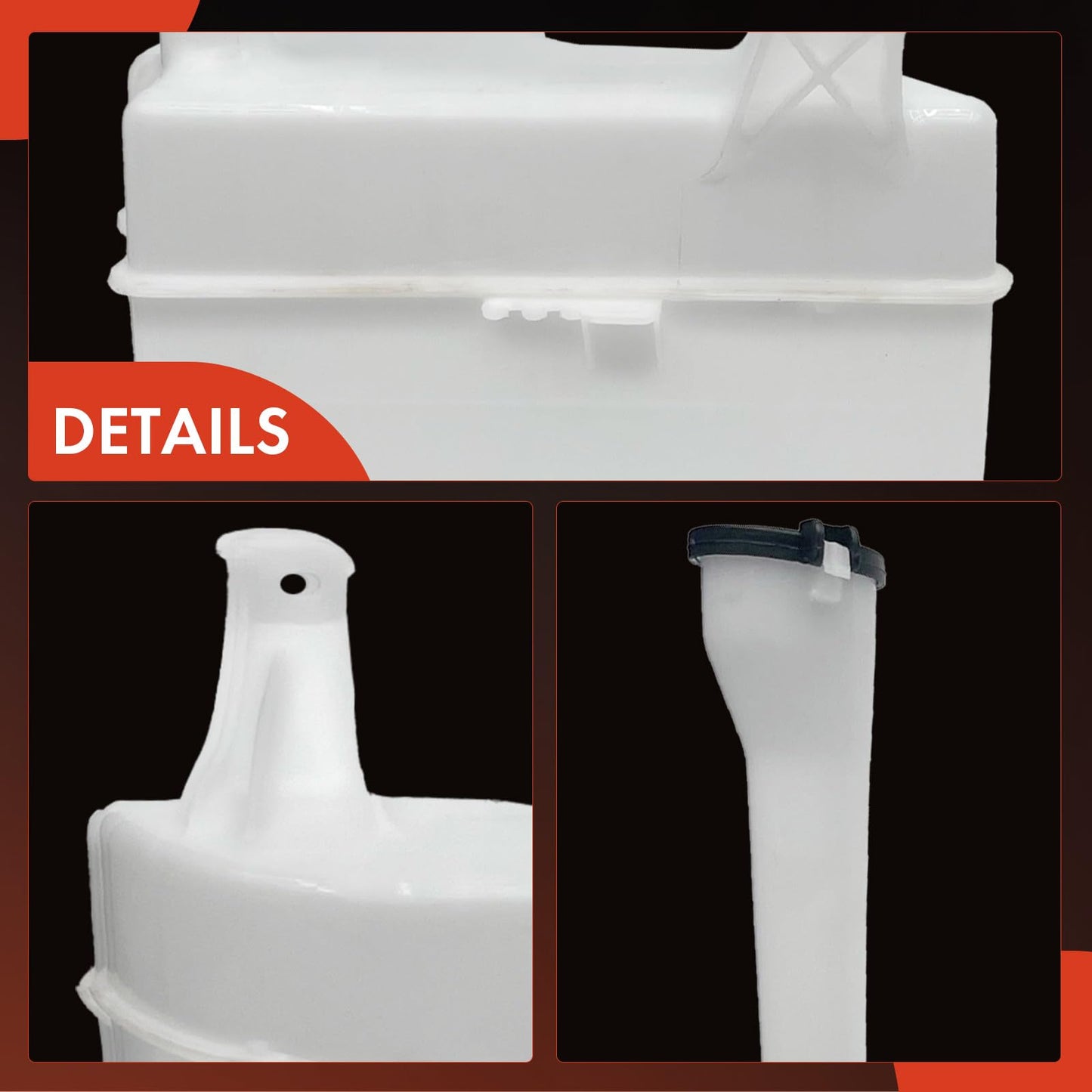 A-Premium Windshield Washer Reservoir Compatible with Select Toyota & Lexus Models - Camry 2012-2017, Avalon 2013-2018, ES350, with (Washer Pump/Cap/Hose/Filler Neck/Bracket/Fluid Level Sensor)