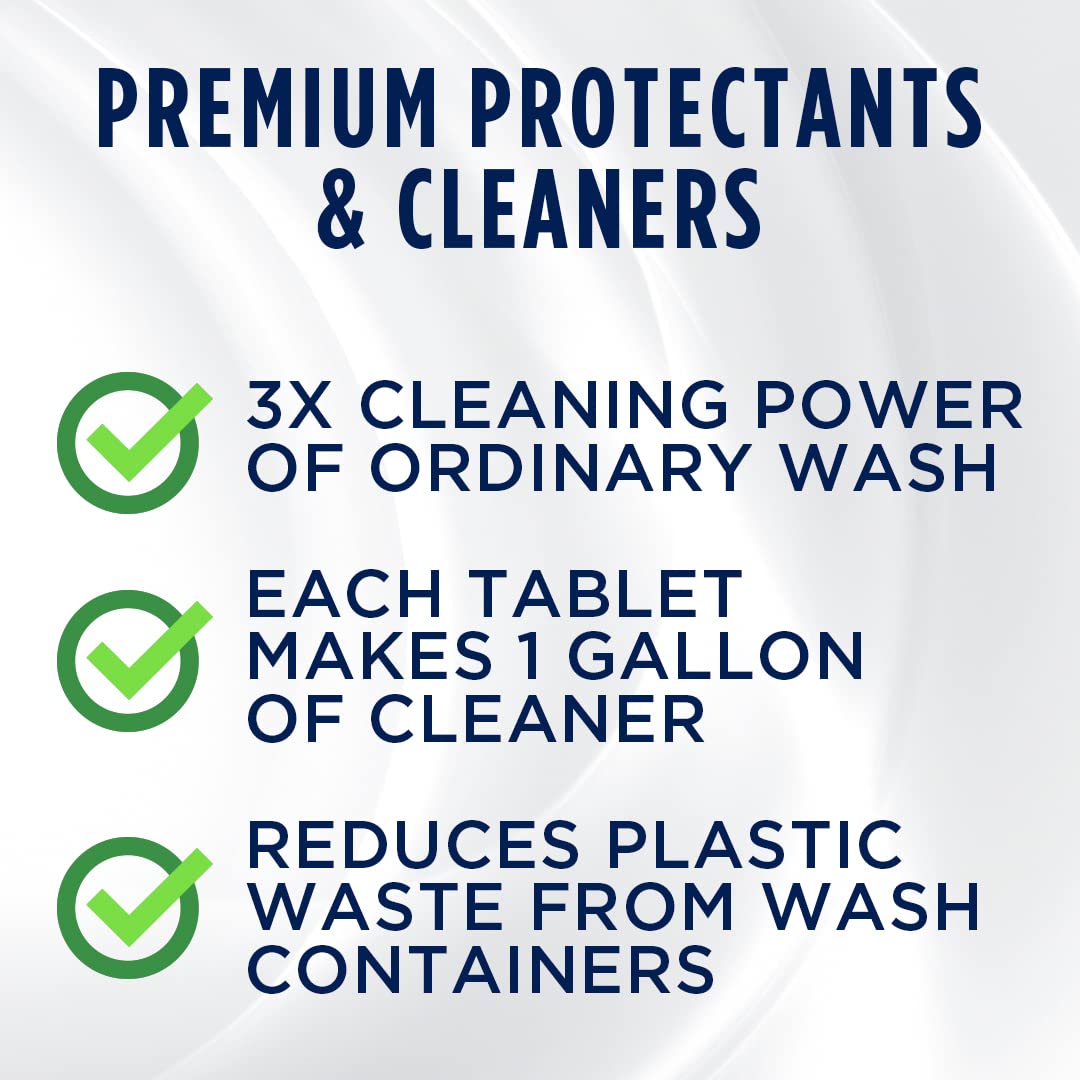 303 (230395) Products Automotive Instant Windshield Washer - 3x Cleaning Power - Super Concentrated Tablets - Just Add Water, 25 Tablet