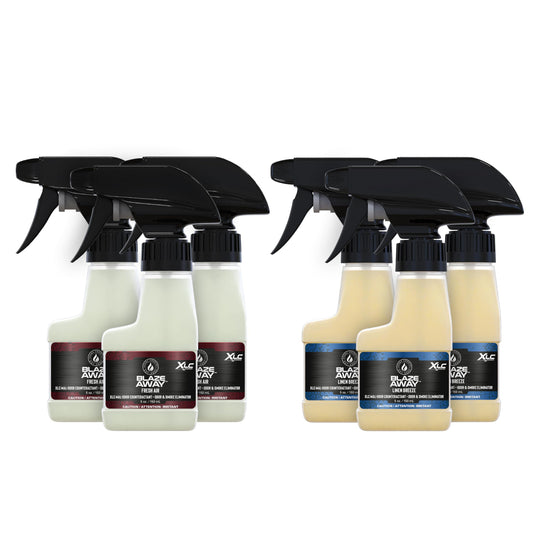 Blaze Away Commercial Air Freshener & Odor Eliminator for Strong Odor - Industrial-Grade Room Spray & Room Deodorizer for Home, Car, Smoke & Pet Odors - Long-Lasting Odor Absorber, Room Fresheners