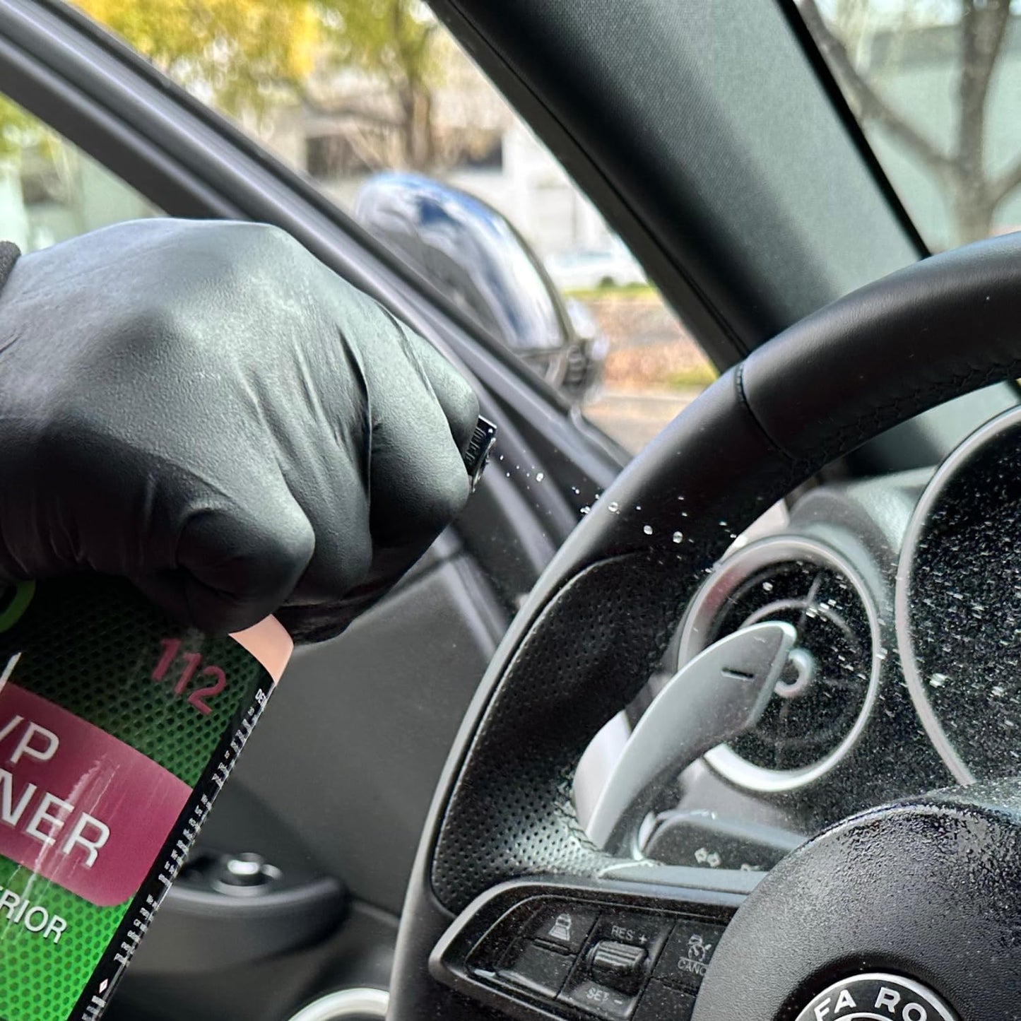 3D LVP Interior Cleaner - Removes Dirt, Grime, Grease, Oil & Stains from Leather, Vinyl & Plastic - Great for Seats, Steering Wheels, Door Panels, Dashboards - Car, Office, Home Use 16oz.