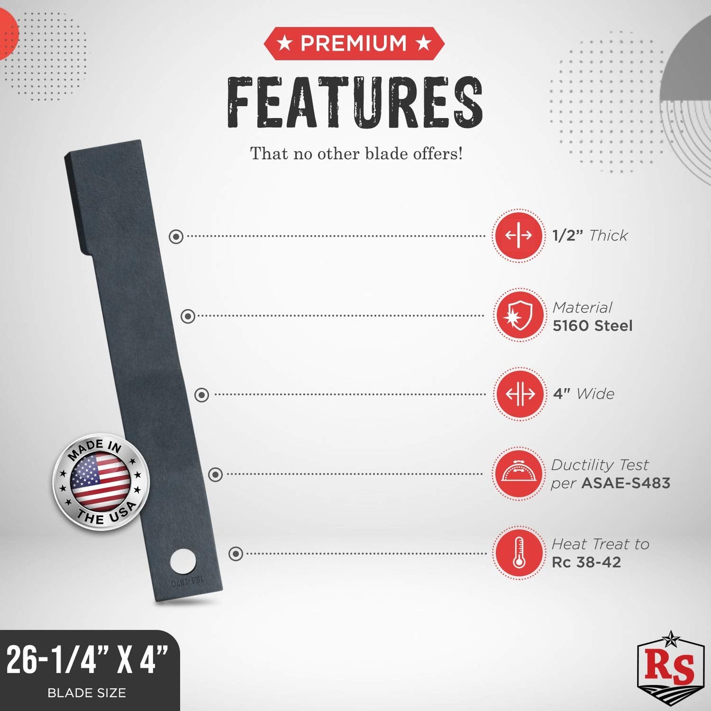 8588 Servis/Rhino Blade Pair