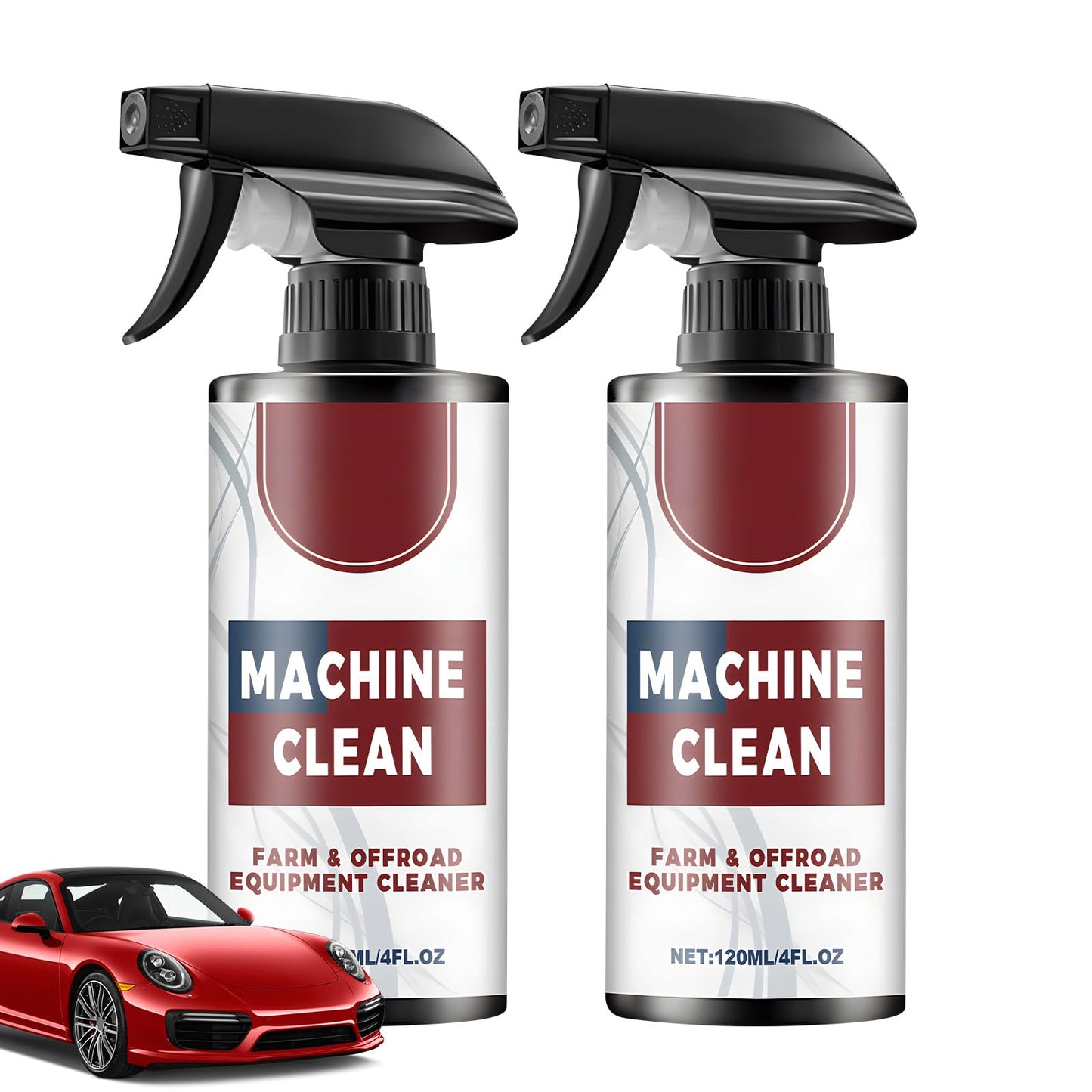 2PC Machine Clean Outdoor All-Purpose Cleaner,Machine clean spray, Heavy-Duty Outdoor All Purpose Cleaning,Car Tire Foam Polish & Refurbishment