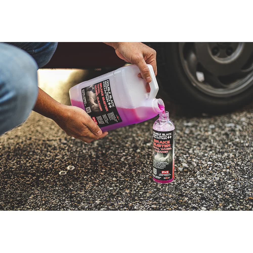 P & S PROFESSIONAL DETAIL PRODUCTS - Brake Buster Wheel Cleaner - Non Acid, Removes Brake Dust, Oil, Dirt, Light Corrosion (5 Gallons)