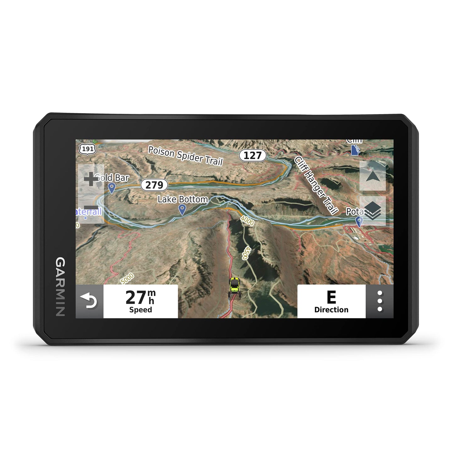 Garmin Tread Powersport Off-Road Navigator, Includes Topographic Mapping, Private and Public Land Info and More, 5.5" Display