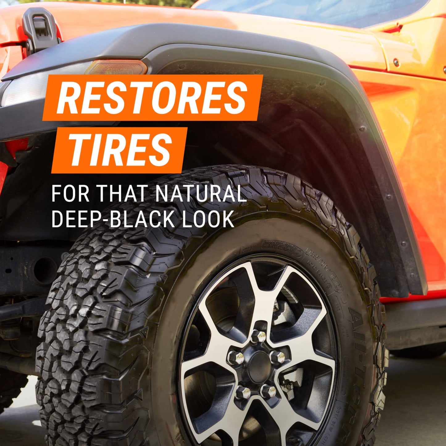 Armor All Car Tire Foam Spray, Tire Cleaner Foam for Restoring Color and Tire Protection, 4 Oz (Packaging May Vary)