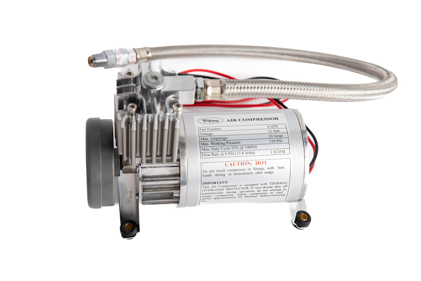 Viking-Horns, Heavy-Duty 150-PSI Air-Compressor For Train-Air-Horns, Air-suspension-Systems