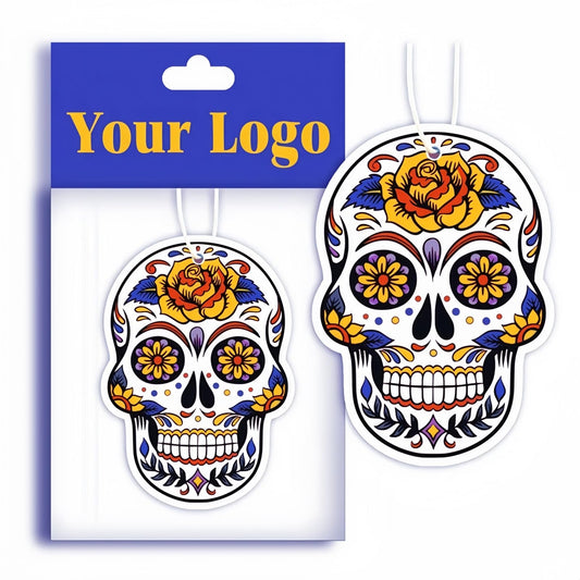 100PCS Wholesale Custom Car Air Fresheners in Bulk for Promotional Gifts Custom Logo Air Fresheners with Photo/Text Bulk, Ideal for Business Advertising & Event Giveaways (100PCS)
