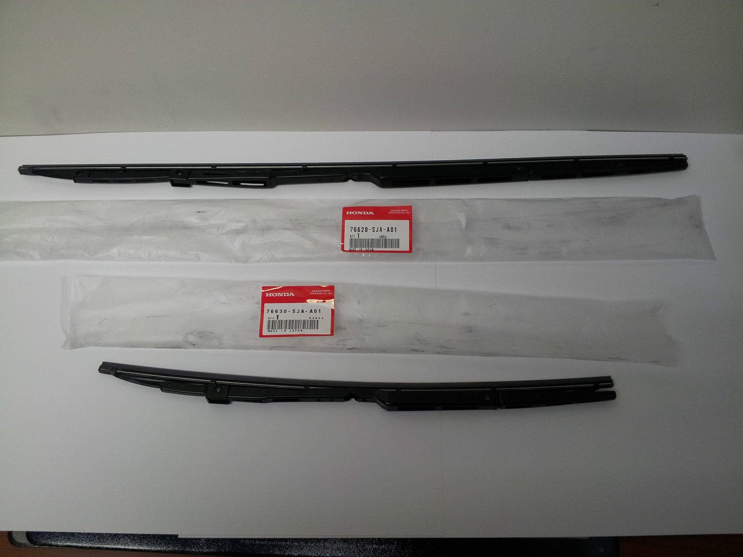 ACURA OEM FACTORY WIPER BLADE SET 2005-2012 RL