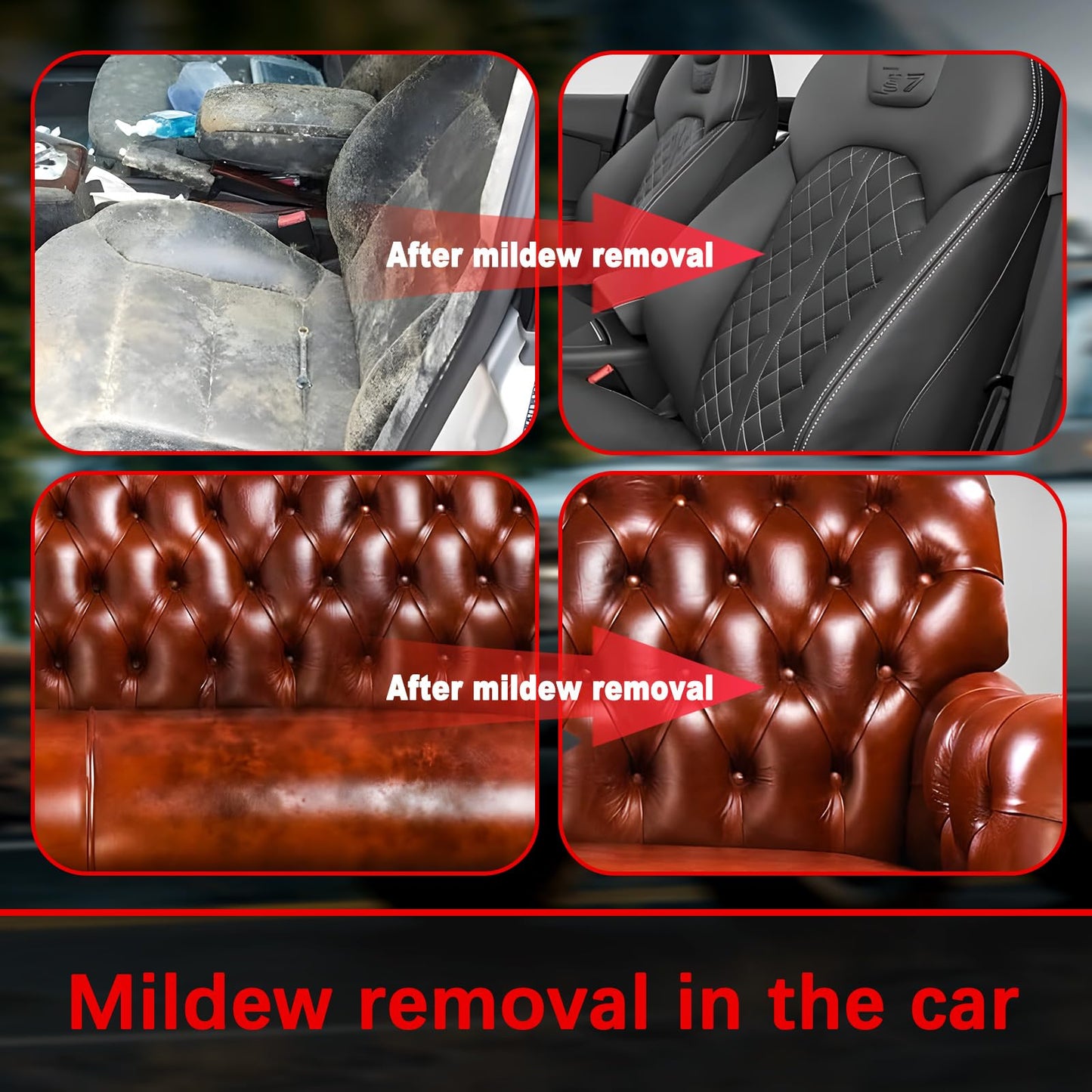 2PC Machine Clean Outdoor All-Purpose Cleaner,Machine clean spray, Heavy-Duty Outdoor All Purpose Cleaning,Car Tire Foam Polish & Refurbishment