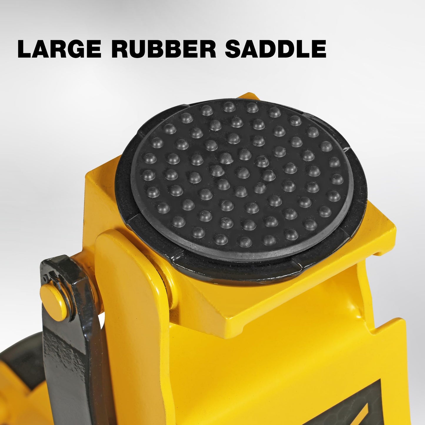 YELLOW JACKET 3 Ton Hydraulic Floor Jack Dual Pump for Quickly Car Lift, Low Profile Service Jack, 6600 lb Capacity