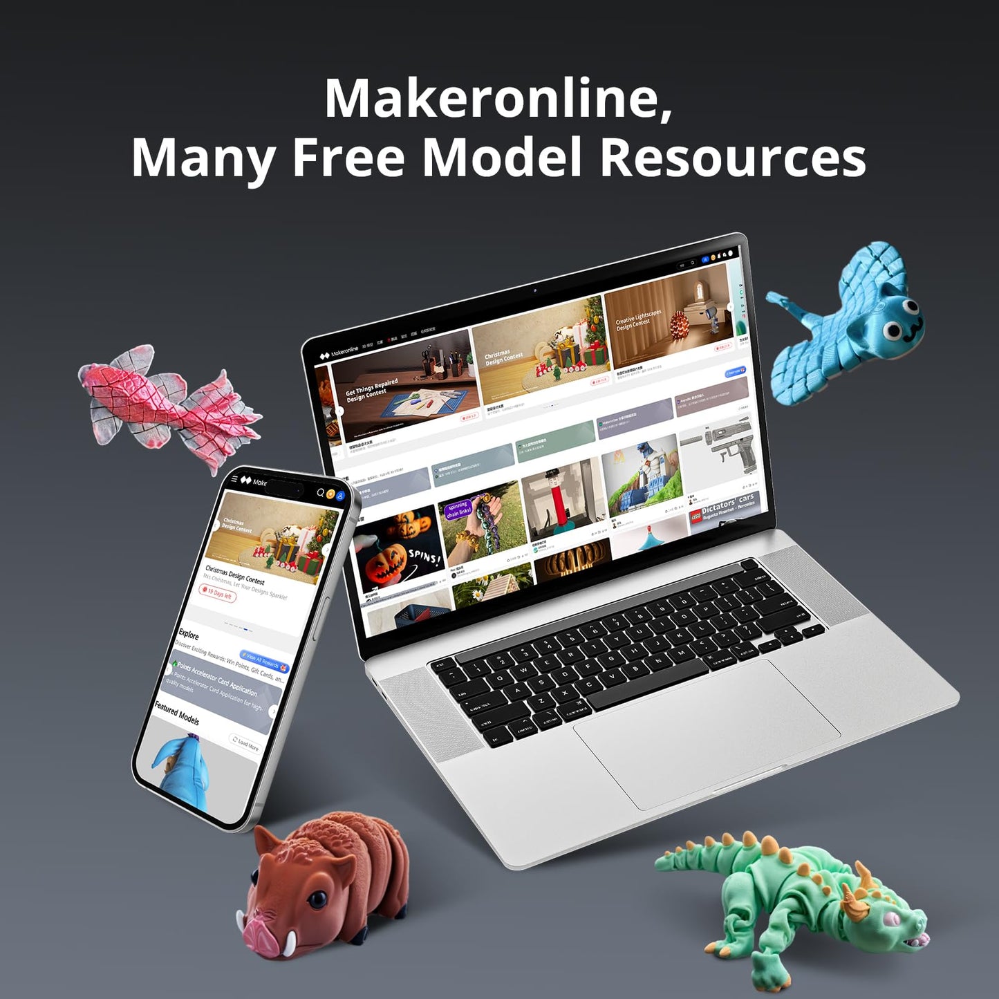 Anycubic Kobra S1 Combo 3D Printer, Multi-Color 3D Printer High Speed Max 600mm/s High Precision, Core XY Stable Structure Ultra-Quiet Printing Anycubic App One-Click Printing 250 * 250 * 250mm