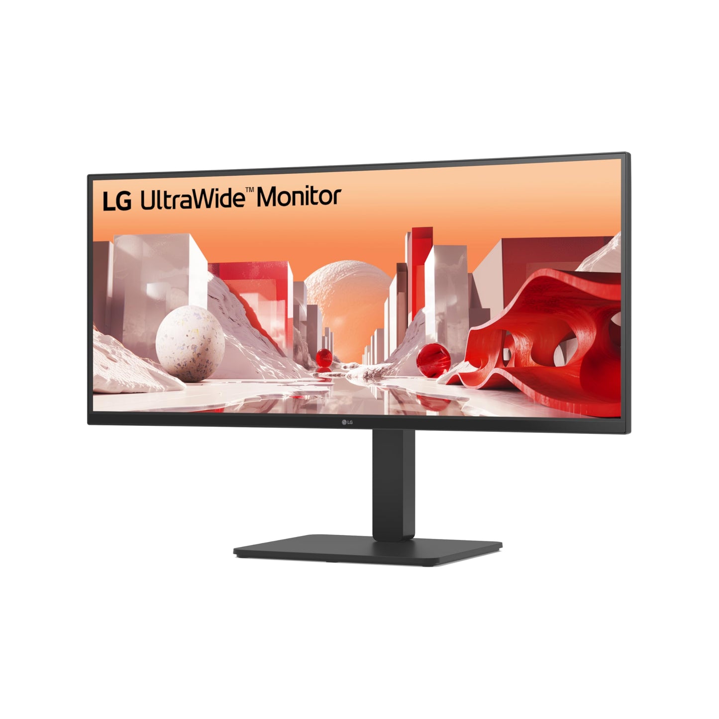 LG 34U65ZA-B UltraWide 34-Inch 3800R Curved Monitor QHD (3440 x 1440) IPS, Built-in Power, 3800R, HDR10, HDMI, DisplayPort, USB Type-C 90W PD, Built-in Speaker, Tilt/Height/Swivel Stand, Black