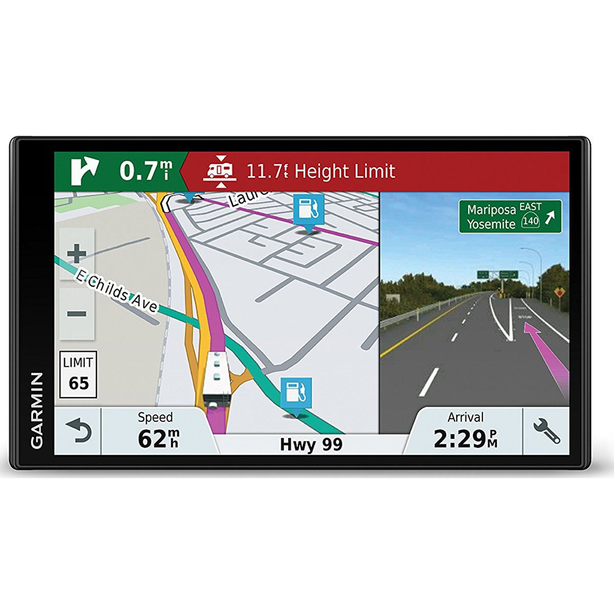 Garmin RV 770 NA LMT-S, Advanced Navigation for RVs and Towable Trailers, Directory of RV Parks & Services, Voice-Activated Navigation
