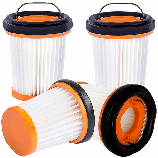 ZNBHEPA 4 Pack WV201 Vacuum Filter Replacement for Shark W1 S87 Cordless Handheld Vacuum WV200, WV201, WV205, WV220,WV221, WV250, WV251 Handheld Vacuum,Compare to Part # XHFWV200.