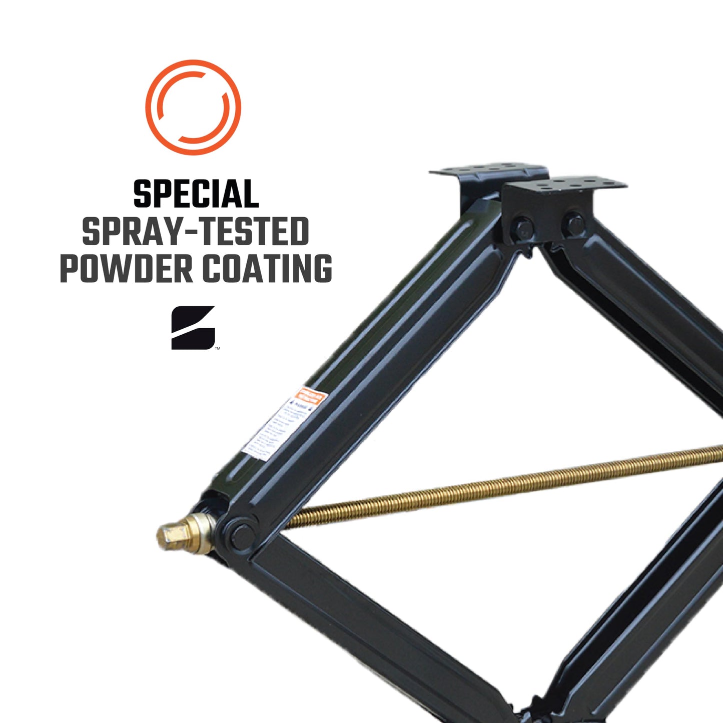 Bastion Distribution Two New 30" Scissor Jacks with Crank Handle | 5000lbs Capacity | 5-30” Height | Spray-Tested Powder Coated | BJ-5000MSJ30