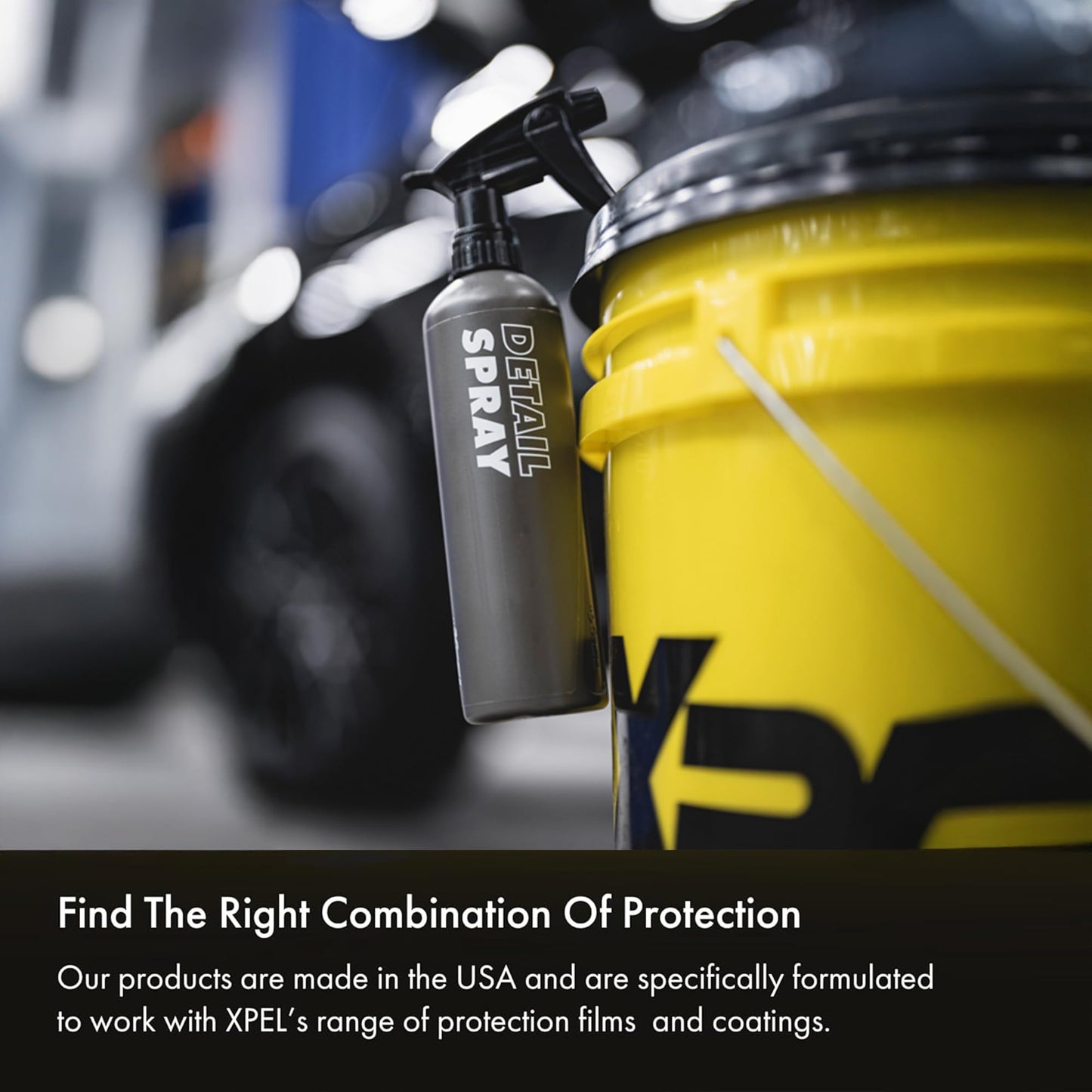 XPEL Detail Spray, 16oz - High-Gloss Professional Detailing and Cleaning Spray Enhances Car's Exterior with Streak-Free Finish and Shine