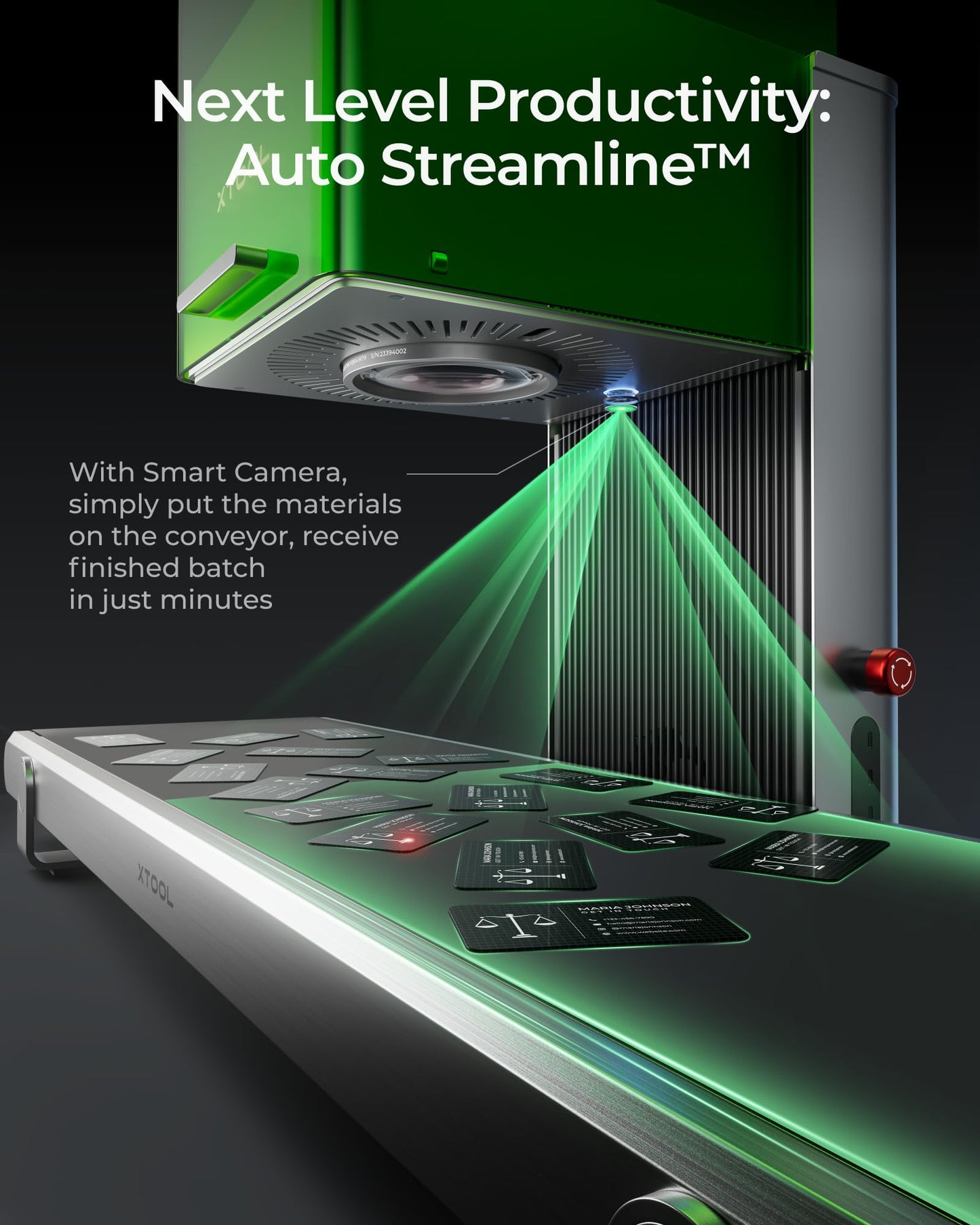 xTool F1 Ultra 20W Fiber & Diode Dual Laser Engraver, 10000mm/s Ultra Fast Laser Engraver and Cutter Machine for Jewelry, Metal, Wood, 16MP Smart Camera, Auto Streamline, 3D Engraving Machine