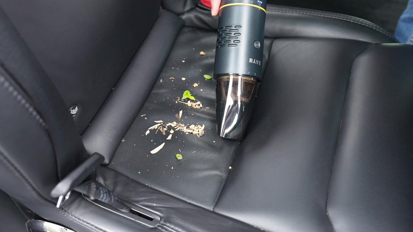 BAYU 19kpa Car Vacuum Cleaner - Award Winning Design, Strong Suction, Wireless Portable, with 19,200 mA Energy