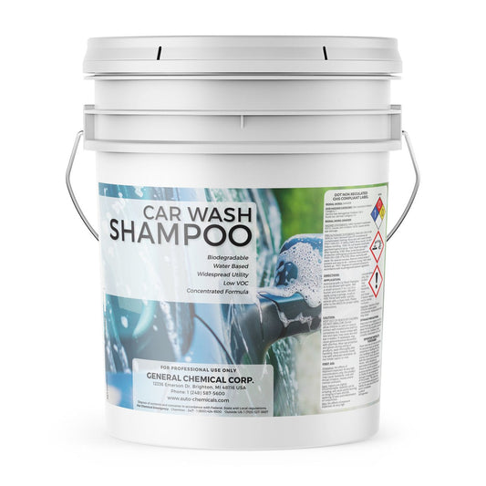 AutoGeneral Car Wash Shampoo - Concentrated Automotive Shampoo for Efficient Deep Clean & Shine of Car Exterior - Pre-Wax Wash For Auto Detailing - Foaming Soap - pH Balanced & Low VOC - 5 Gallon