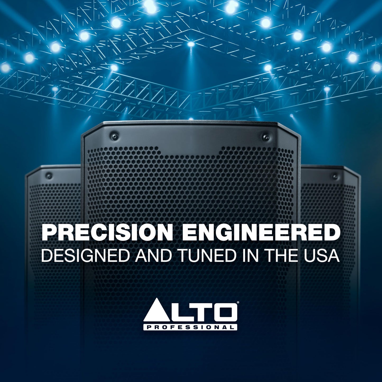 ALTO TS415 2500W 15" Powered PA Speaker with 3 Channel Mixer, Bluetooth Streaming, Wireless Loudspeaker Linking, DSP and ALTO App