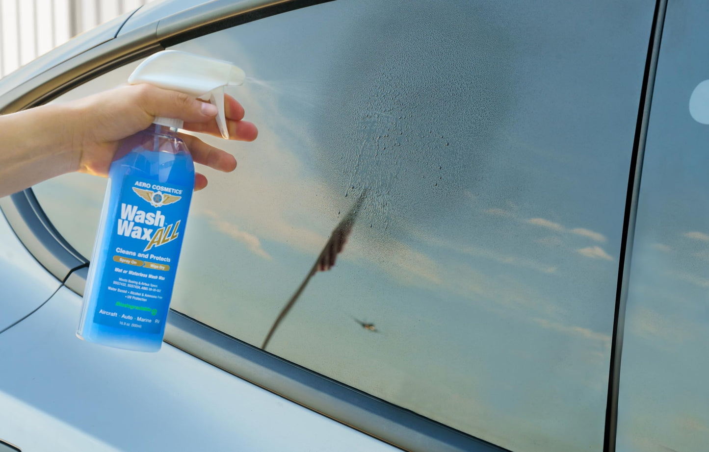 Wet or Waterless Car Wash Wax 5 Gallons Aircraft Quality for your Car, RV, Boat, Motorcycle Anywhere, Anytime, Home, Office, School, Garage, Parking Lots.