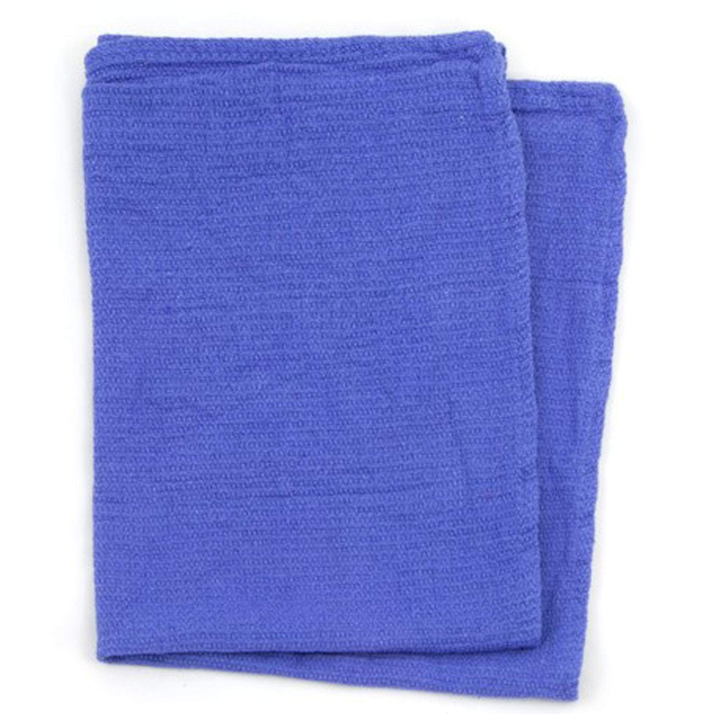 Angel-in-Armor Blue Surgical Towels (24"x16") – 50lb Bulk Box of 100% Cotton Cleaning Rags – Low Lint Reclaimed Huck Towels for Medical, Shop, Auto, and Commercial Use