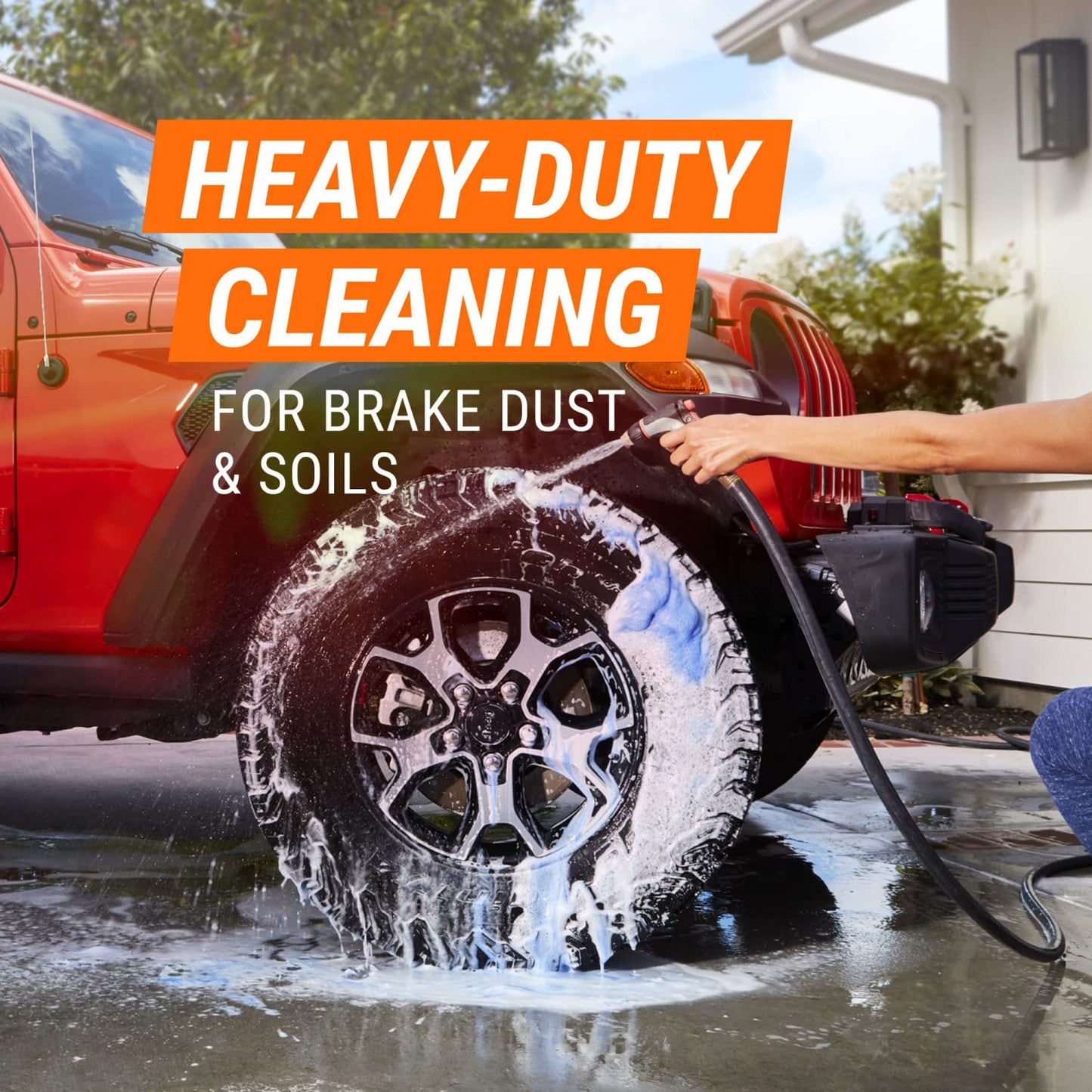 Armor All Heavy Duty Wheel and Tire Cleaner, Car Wheel Cleaner Spray, 22 Oz, Multicolor, 1.37 Pound (Pack of 1)