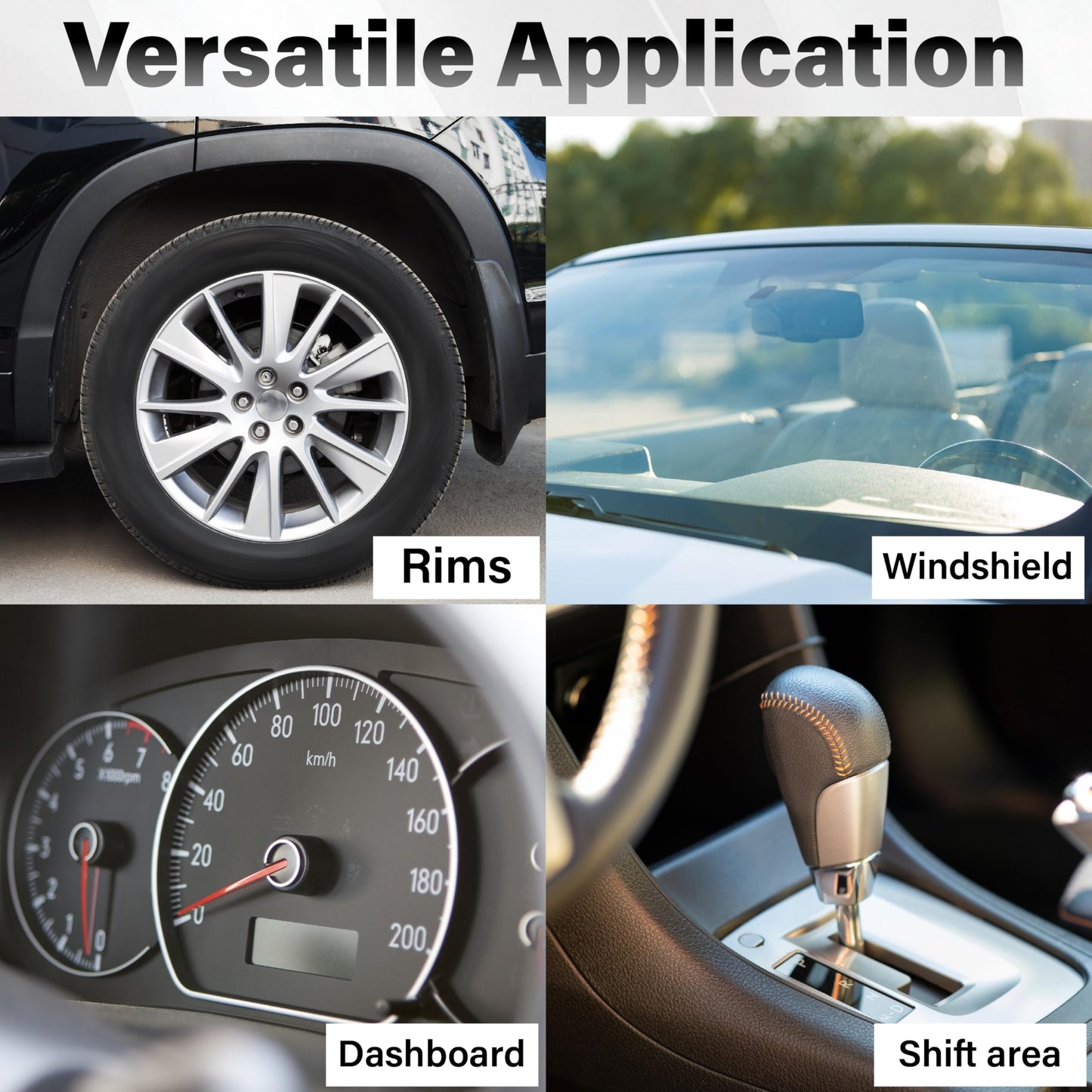 2 PCS Tire Shine Applicator Pad, Hex Grip Tire Dressing Applicator, Reusable Tire Foam Sponge, Tire Shine Brush, Car Detailing Sponge for Rubber Tires, Vinyl & Plastic Trim