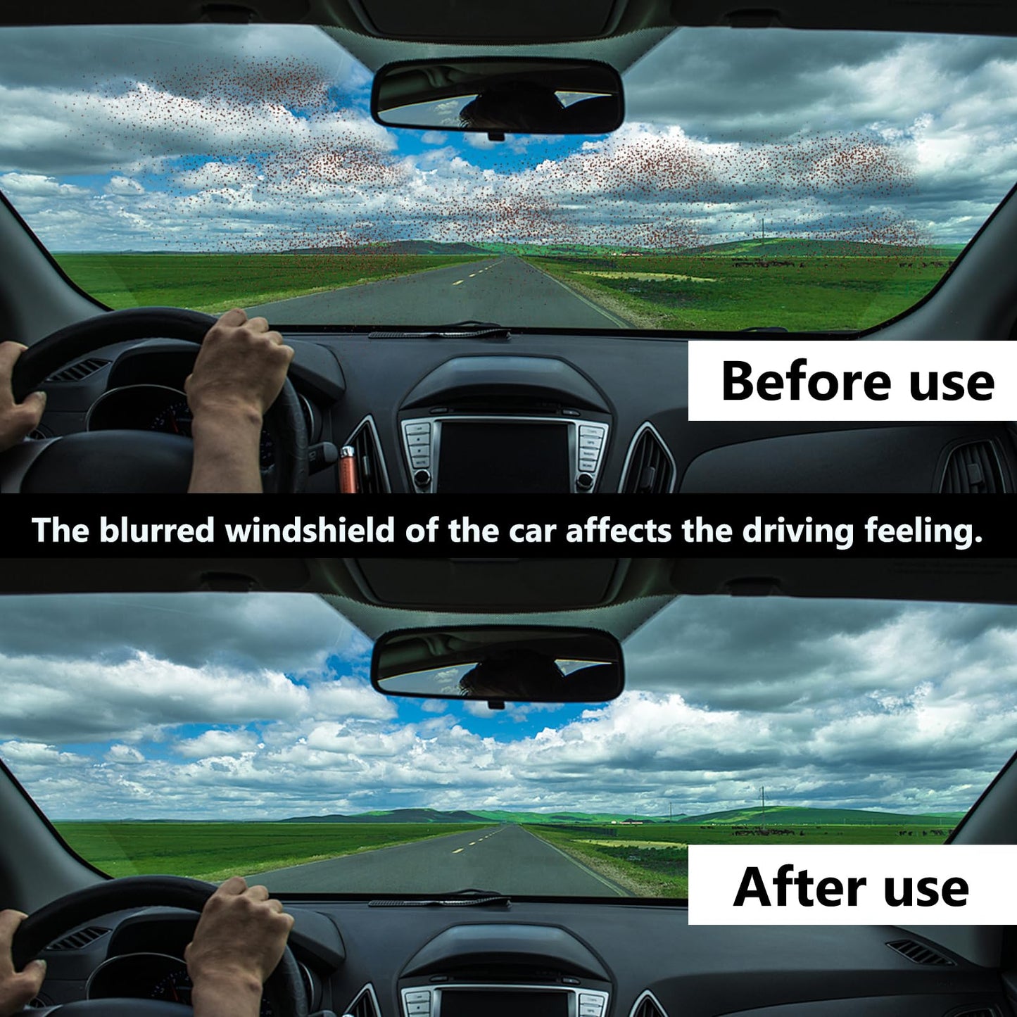 Apalie 400 Pieces Car windshield washer fluid Concentrated Clean Tablets, Windshield Wiper Fluid (Winter: Use With De-icer or Methanol)