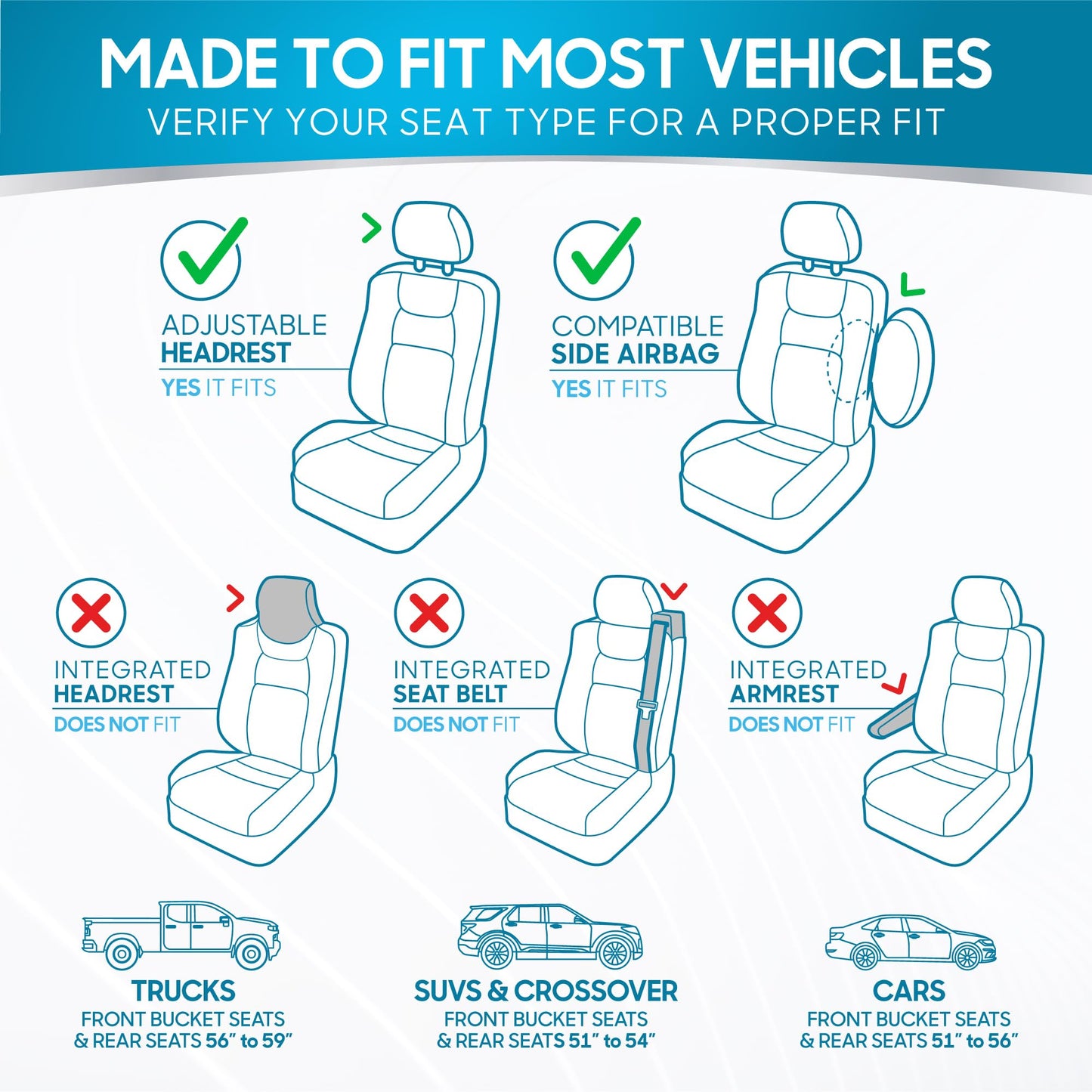 BDK PolyPro Car Seat Covers Full Set in Charcoal on Black – Front and Rear Split Bench for Cars, Easy to Install Cover Set, Accessories Auto Trucks Van SUV