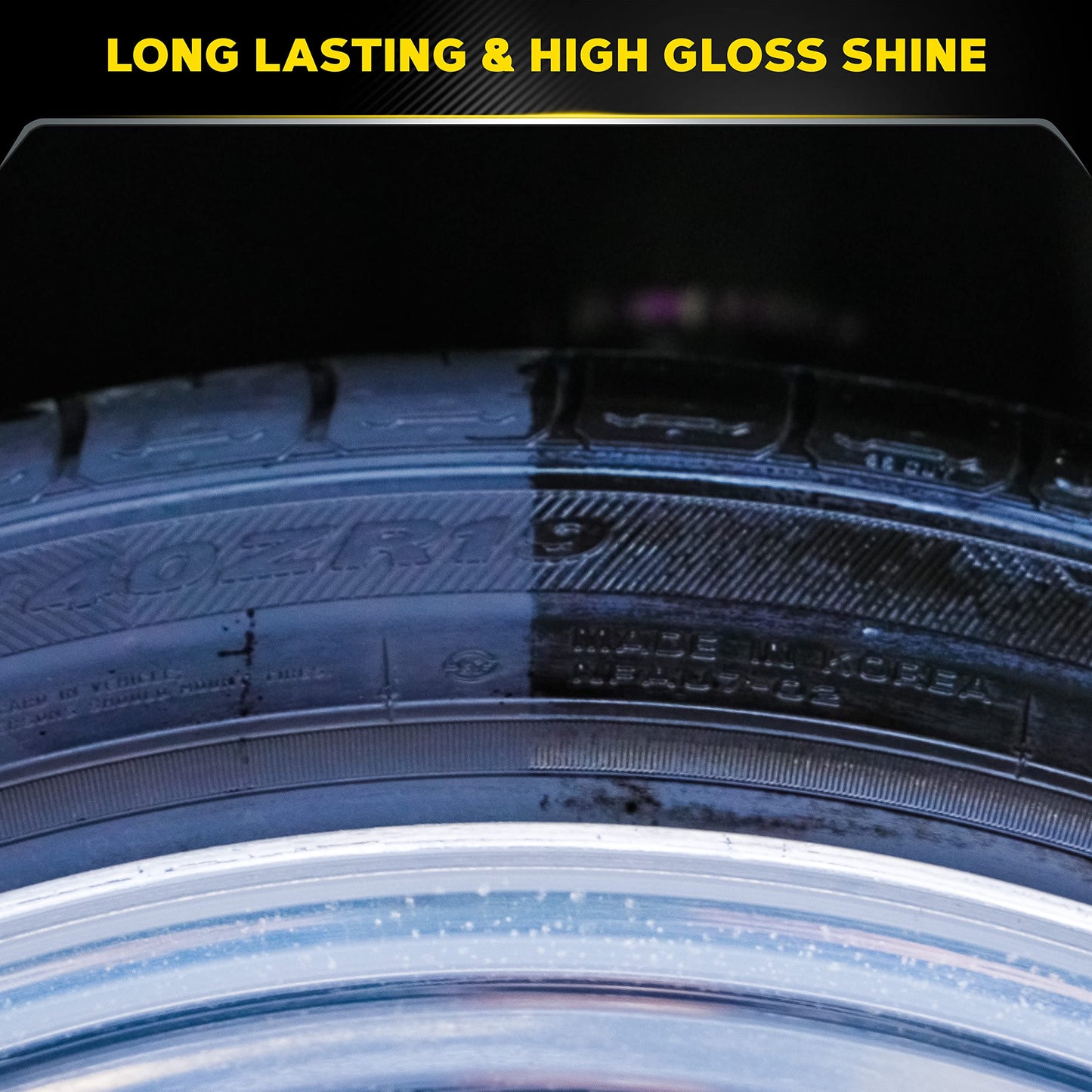 Meguiar's Hybrid Ceramic Tire Shine - Long-Lasting Shine That's Durable & Water-Resistant Hybrid Ceramic Technology - 16 Oz Spray