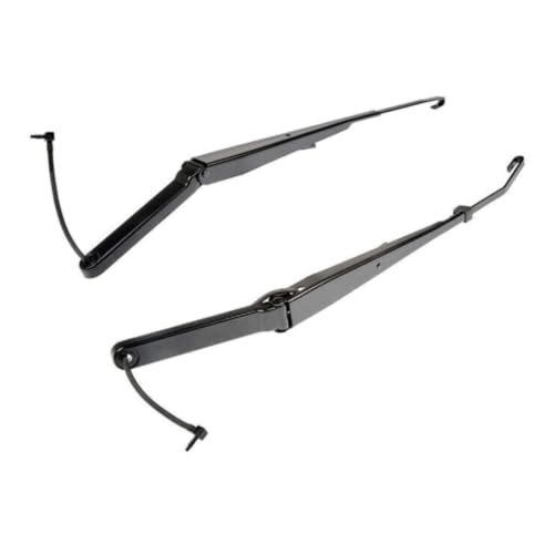 TuoHuanGu 2pcs Front Left Driver and Right Passenger Side Black Windshield Wiper Arm & Blade Set Pair Arms nan Compatible for Cadillac,for Chevy,for GMC
