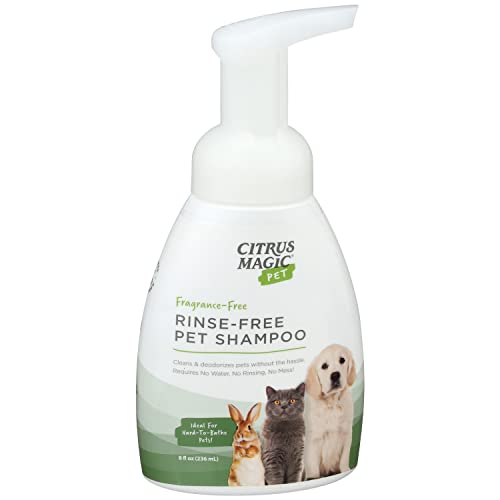 Citrus Magic Pet Rinse-Free Pet Shampoo, 8-Fluid Ounce